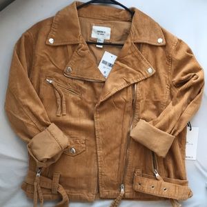Corduroy Moto Jacket